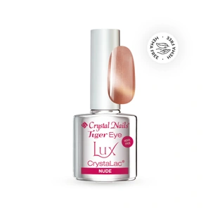 Crystal Nails Tiger Eye Lux HEMA Free CrystaLac - Nude 4ml főképe